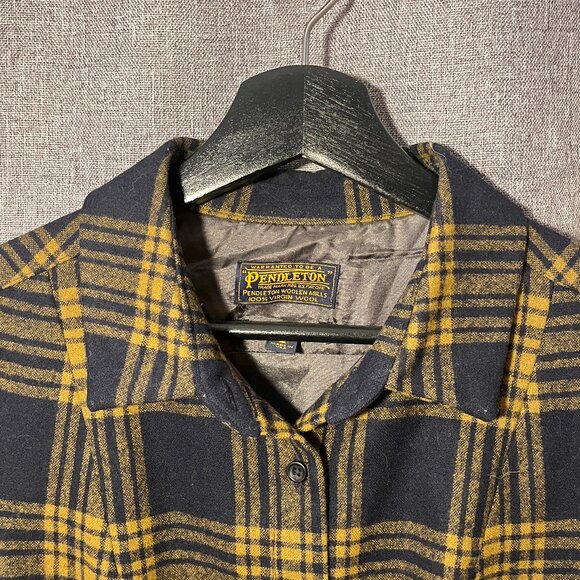 Pendelton Wool Coat Dress The Portland Collection Womens Sz S - Picture 2 of 12